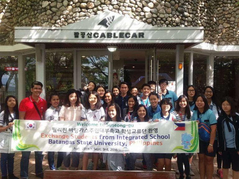 Filipino-Korean Student Exchange Program with Dongwon Middle School, South Korea