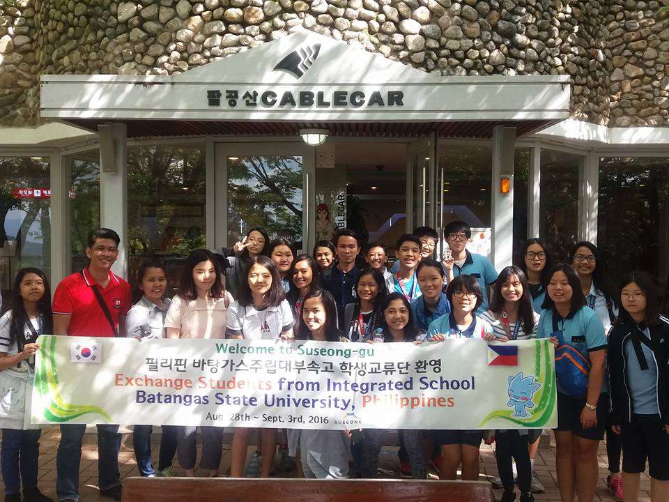 Filipino-Korean Student Exchange Program with Dongwon Middle School, South Korea