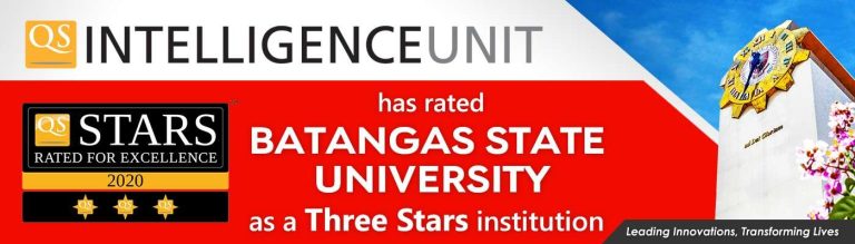 BATSTATEU REAPS 3-STARS AT THE QS STARS UNIVERSITY RATINGS